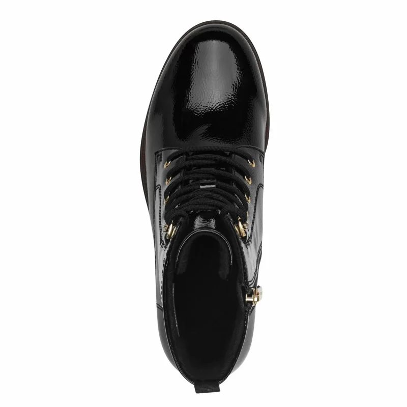 Дамски Кубинки TAMARIS – 1-25297-41-018 BLACK PATENT_01 — снимка 5