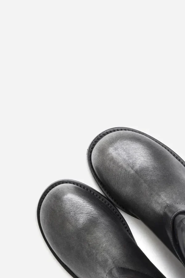New Camperos Gunmetal Biker Booties — снимка 5