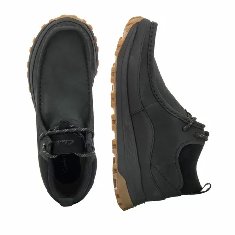 Мъжки Ежедневни Боти CLARKS – 26173926 ATLTKWALLBTGTX BLACK — снимка 4
