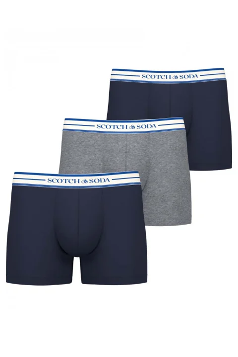 Бельо (Pack of 3) Scso Large Logo Boxer 701222706 SCU002.5 navy