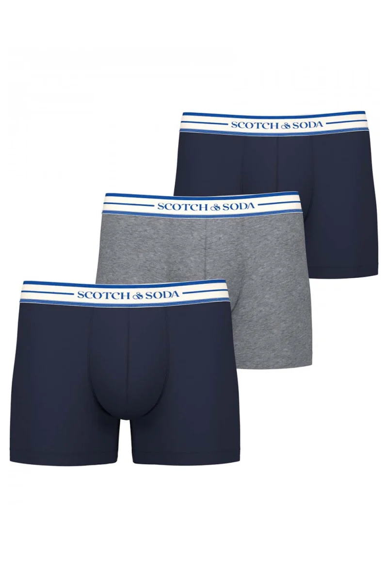 Бельо (Pack of 3) Scso Large Logo Boxer 701222706 SCU002.5 navy