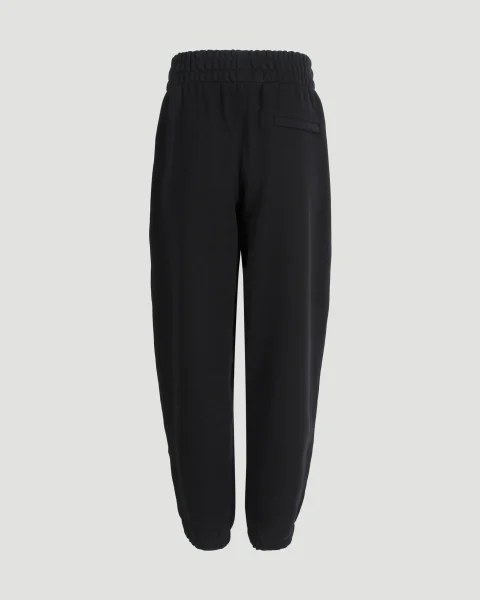 Cotton Sweatpants in Black — снимка 2