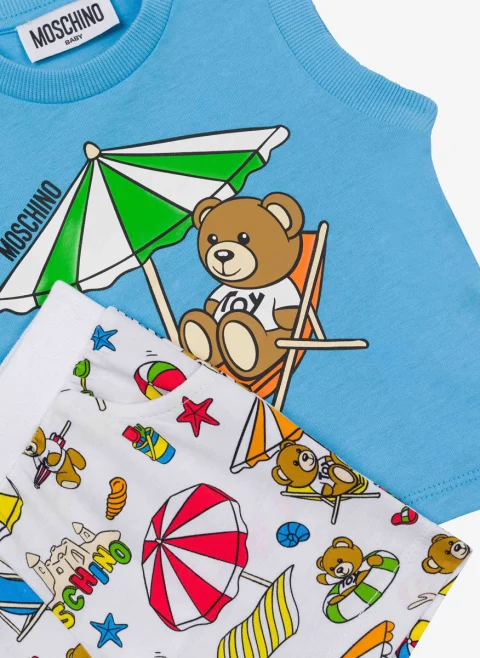 Комплект 'Teddy Bear' Moschino Kids — снимка 5