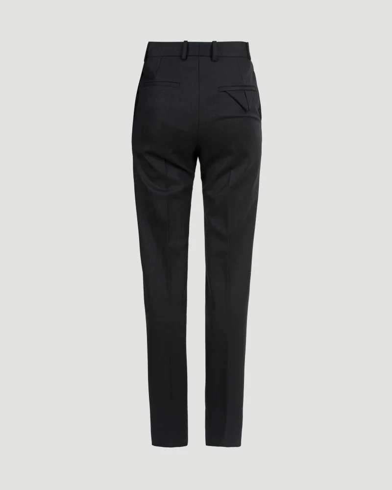 Subtle Stripe Wool Trousers — снимка 3