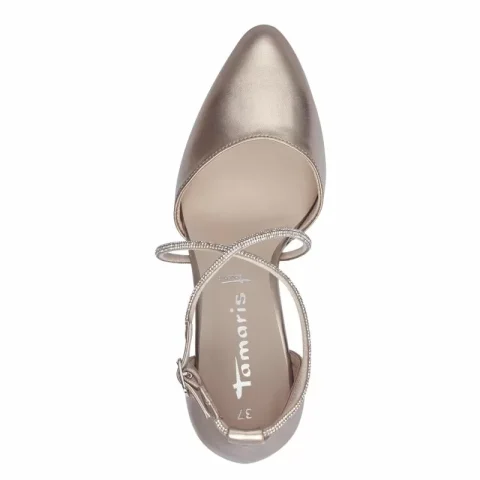 Токчета TAMARIS – 1-22450-42-933 LIGHT GOLD_1 — снимка 5