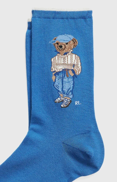 Чорапи с Polo Bear бродерия — снимка 2