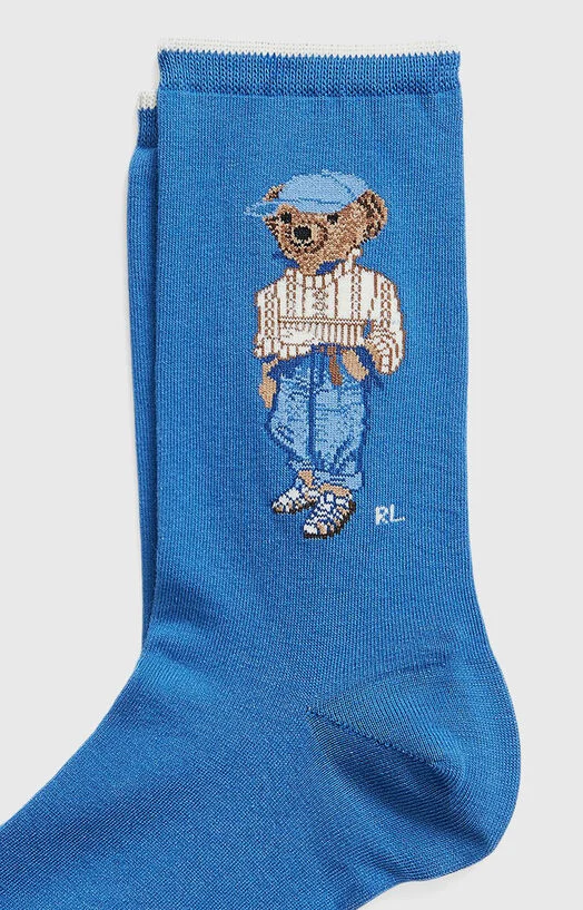 Чорапи с Polo Bear бродерия — снимка 2