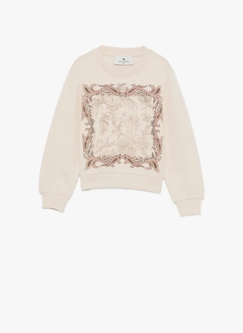 Суитшърт с принт Etro Kids