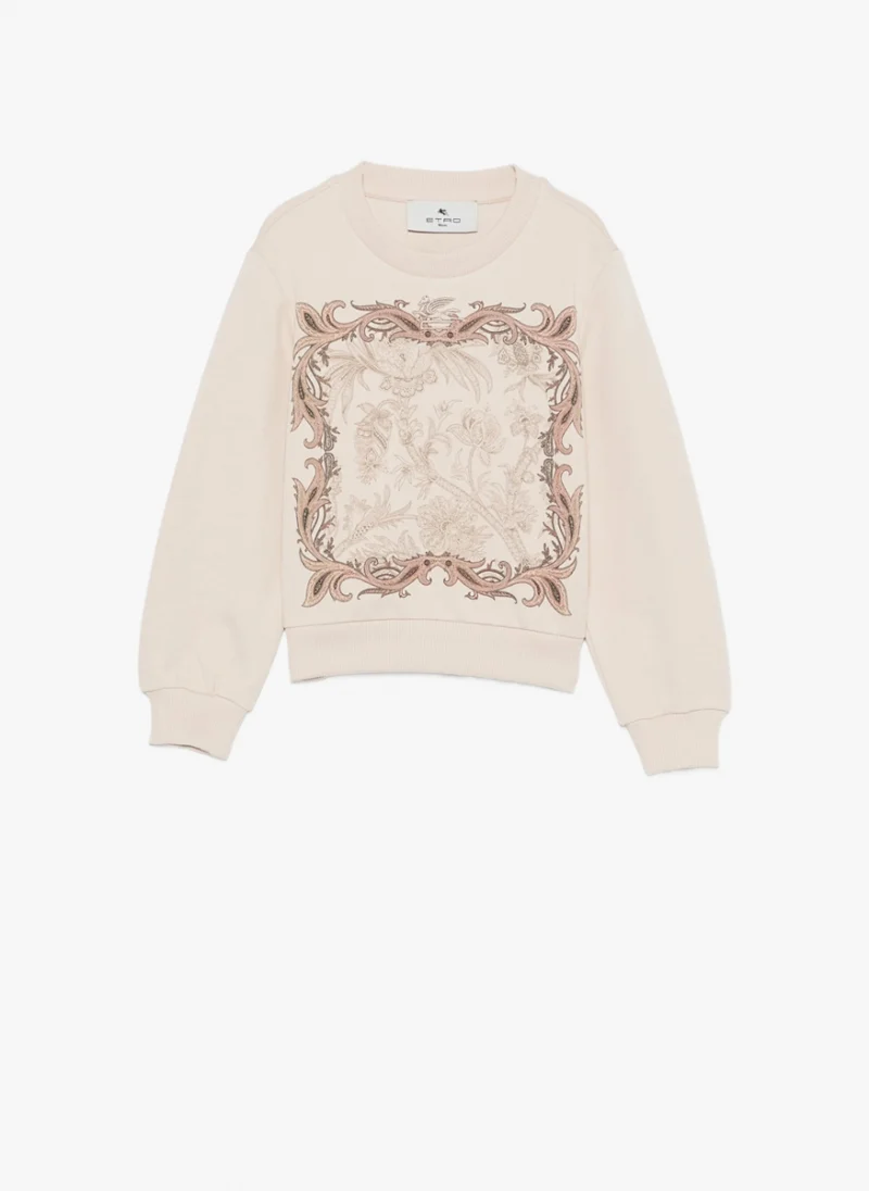 Суитшърт с принт Etro Kids
