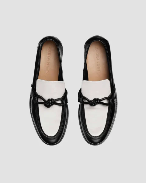 Astaire Loafers in Black and White — снимка 4