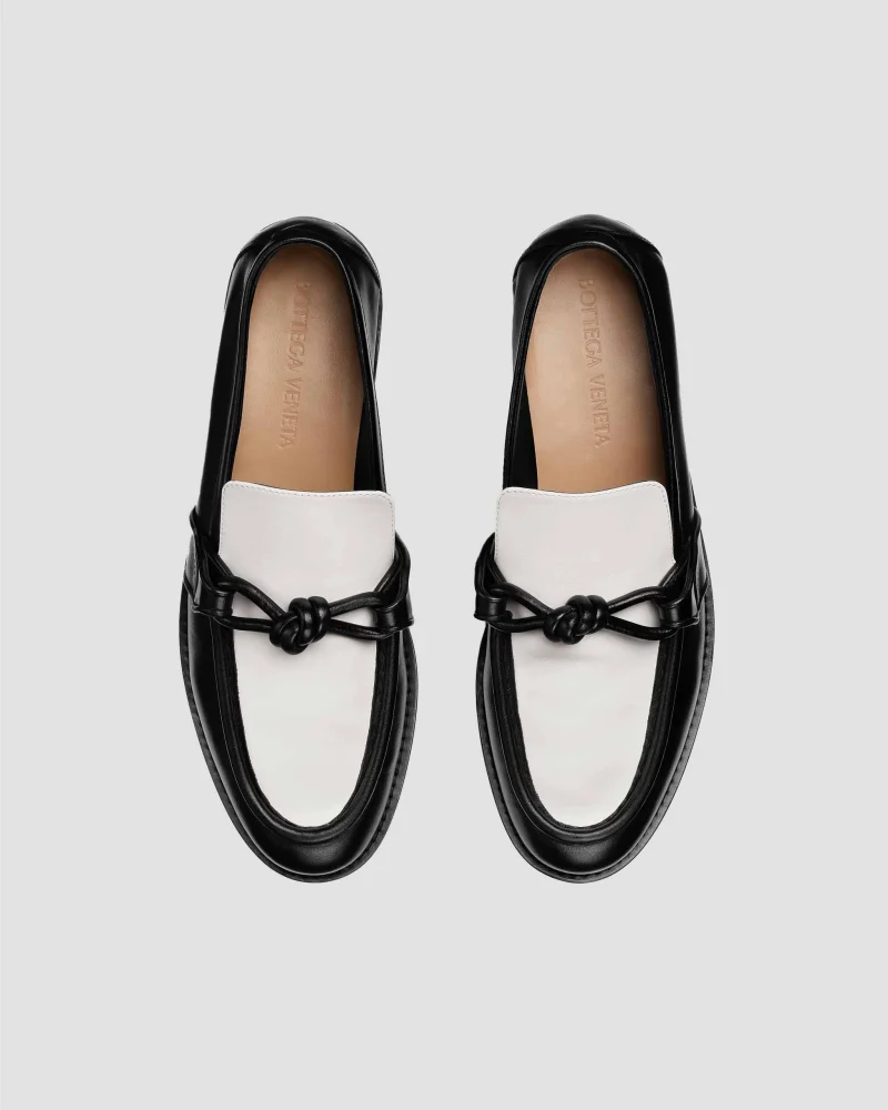 Astaire Loafers in Black and White — снимка 4