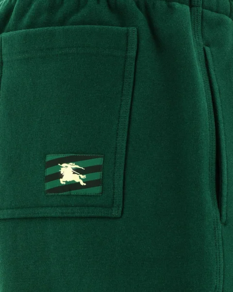 Cotton Shorts in Green — снимка 3
