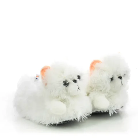 Дамски Домашни Чехли TWIGY – YY0308 KEDI-3 WHITE — снимка 4