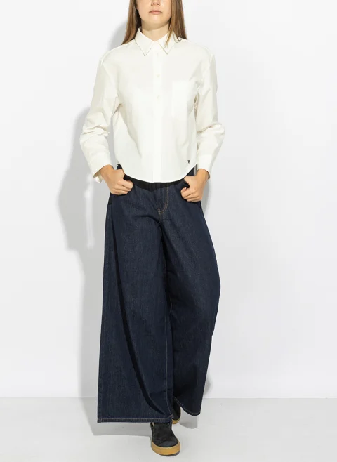 Риза с бродерия Weekend Max Mara Wkdnuoro — снимка 2