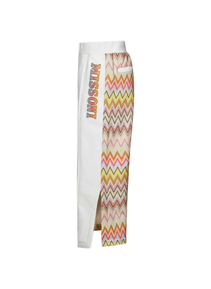 Спортен панталон с принт Missoni Kids — снимка 2