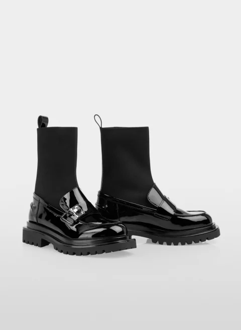 Кожени боти 'Loafer-style' Marc Cain Collections — снимка 2