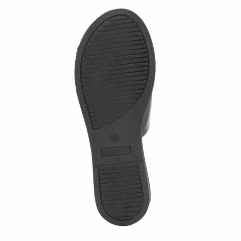 Дамски Равни Чехли TAMARIS – 1-1-27135-20 001 BLACK — снимка 5