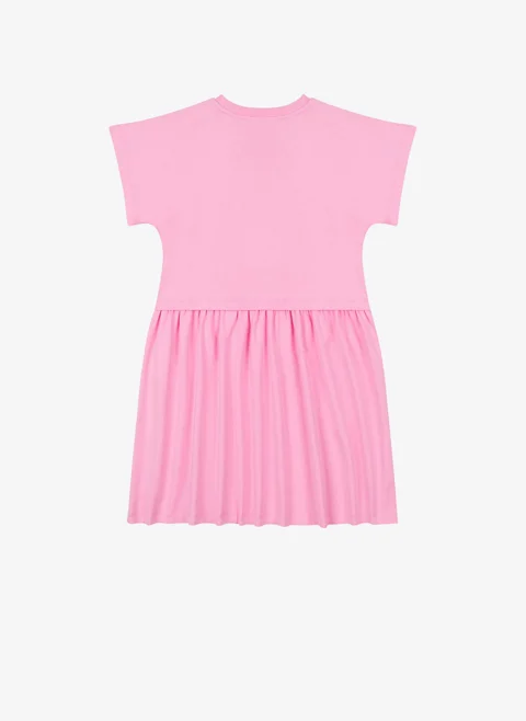 Рокля с Teddy bear принт Moschino Kids — снимка 2