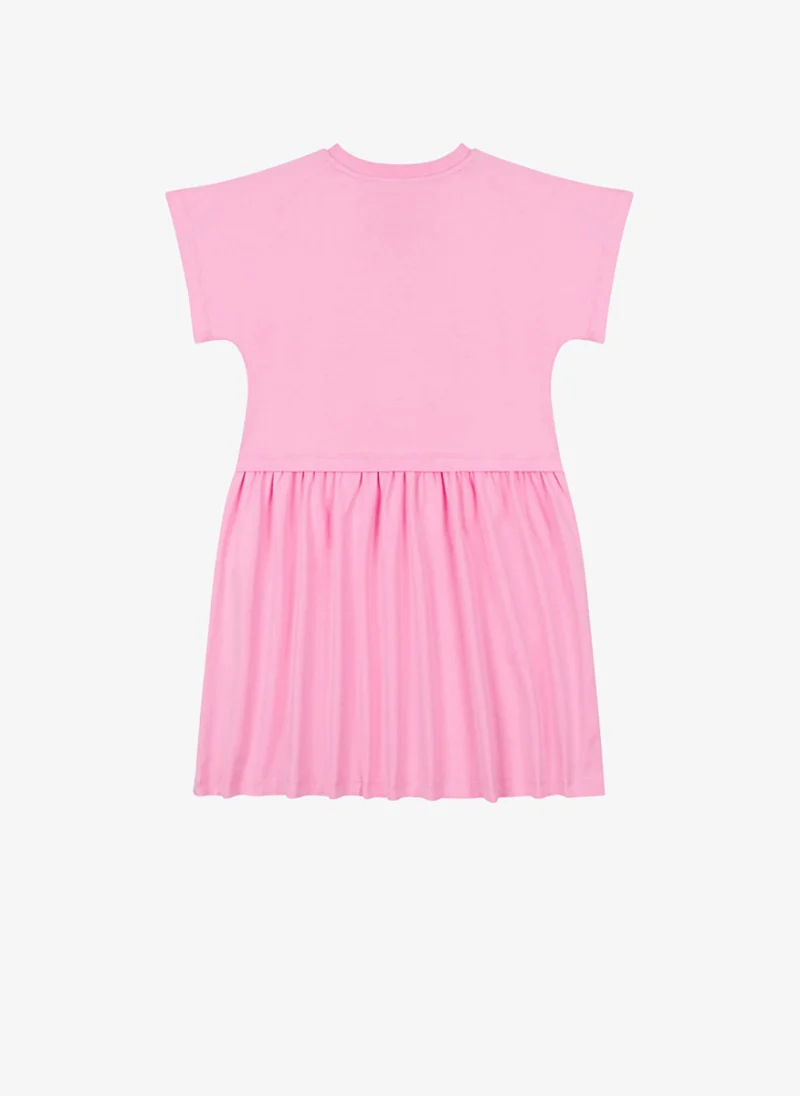 Рокля с Teddy bear принт Moschino Kids — снимка 2