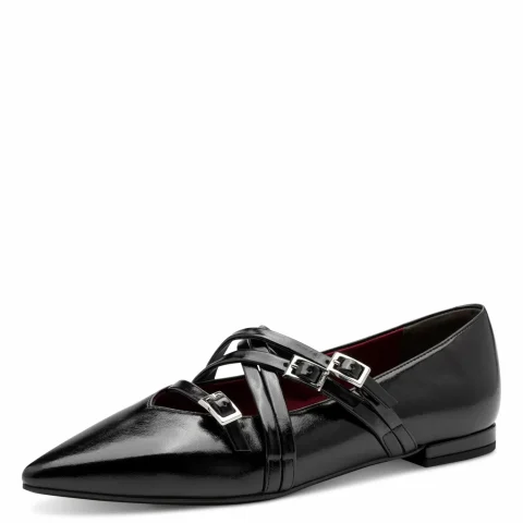 Балерини TAMARIS – 1-22160-45-001 BLACK — снимка 3