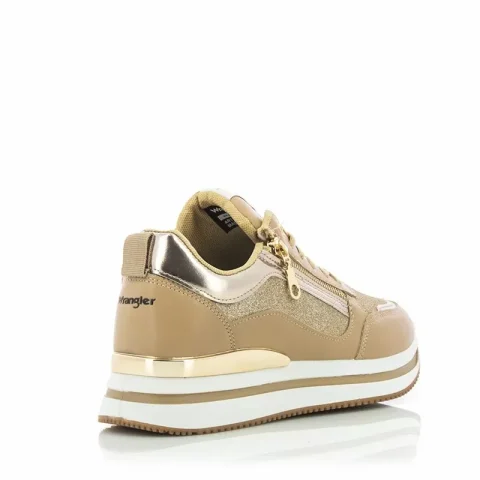 Дамски Сникърс WRANGLER – WL32730S -BEIGE — снимка 2