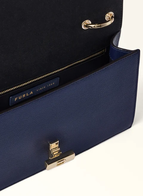 Чанта Furla Amelia Ink Blue — снимка 3