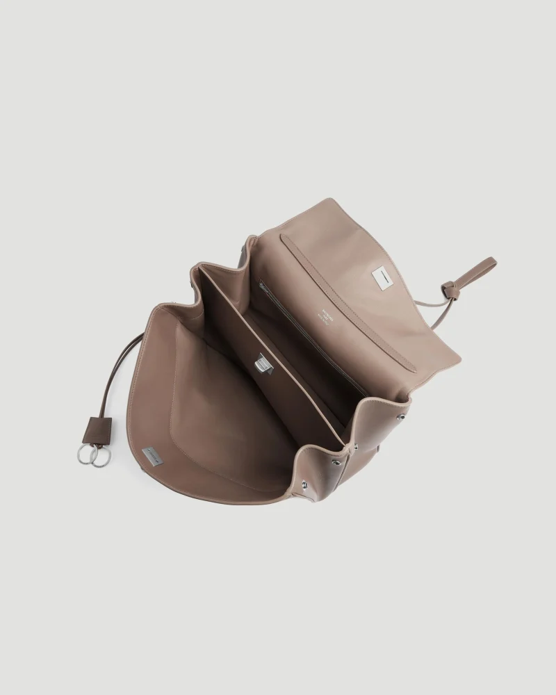 Rodeo Handbag Medium in Taupe — снимка 3