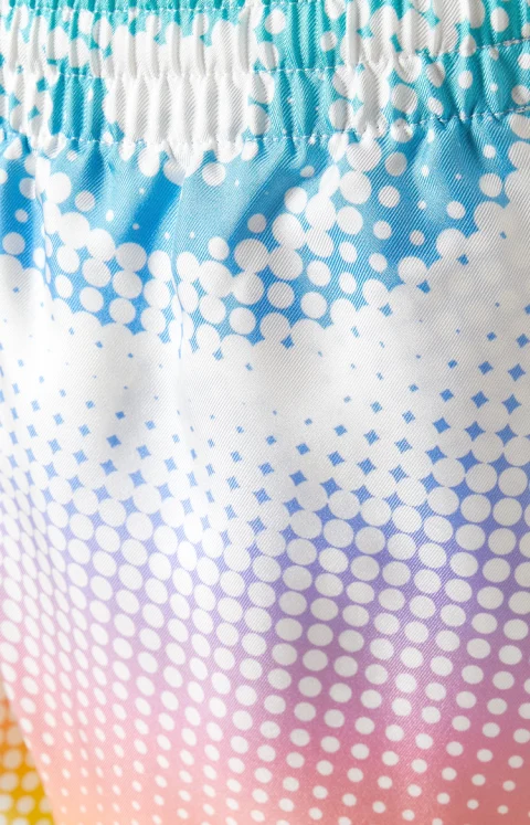 Halftone Logo Silk Shorts — снимка 2