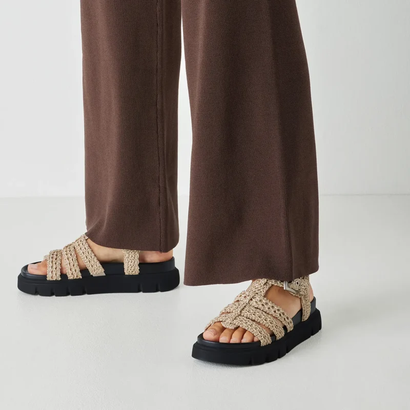 Дамски Равни Сандали TAMARIS – 1-28402-46-400 BEIGE — снимка 7