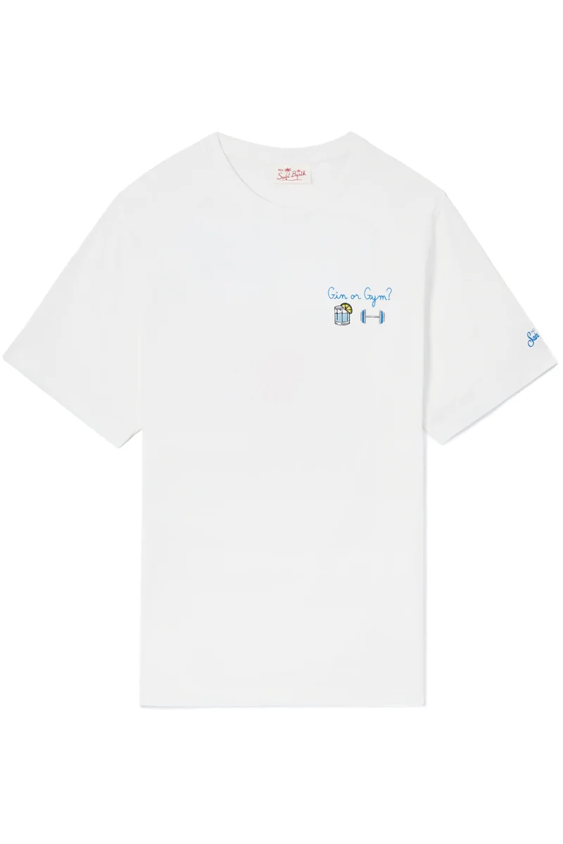 T-Shirt Portofino POT0001-04335L gin gym 01n emb