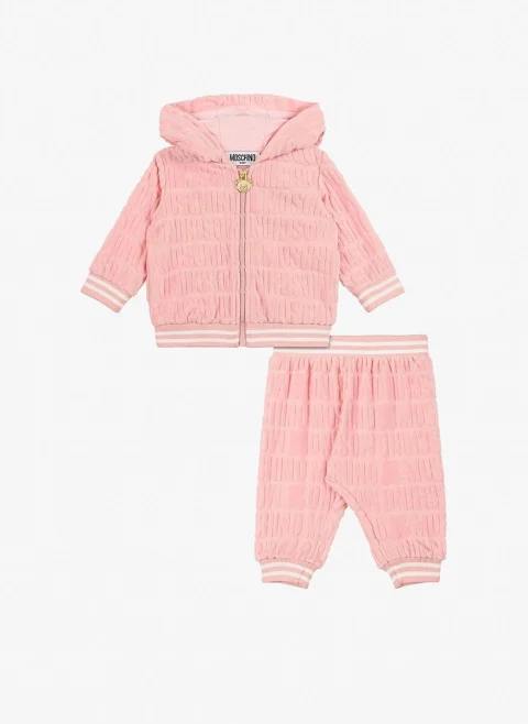 Спортен комплект 'Logo Chenille' Moschino Kids