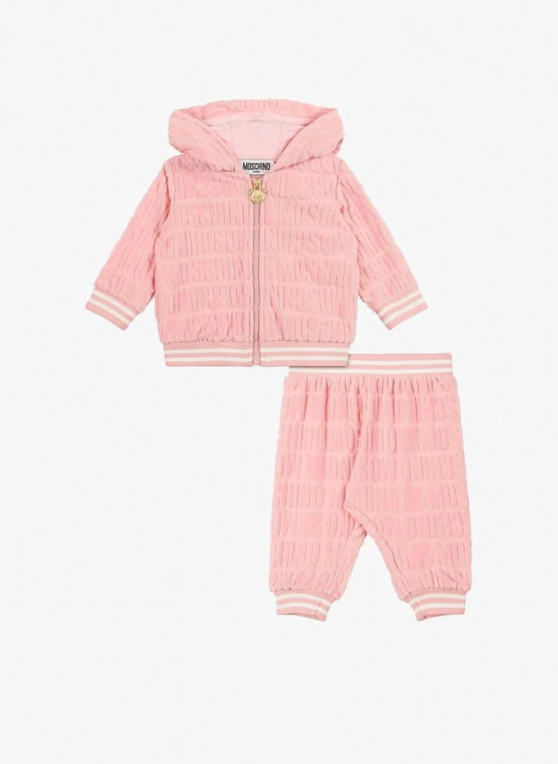 Спортен комплект 'Logo Chenille' Moschino Kids