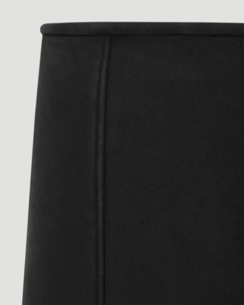 Bike Short in Black Heavy Stretch Terry — снимка 3