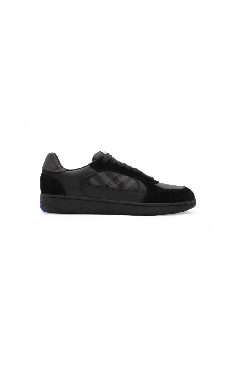 Burberry Check Terrace Sneakers in Black