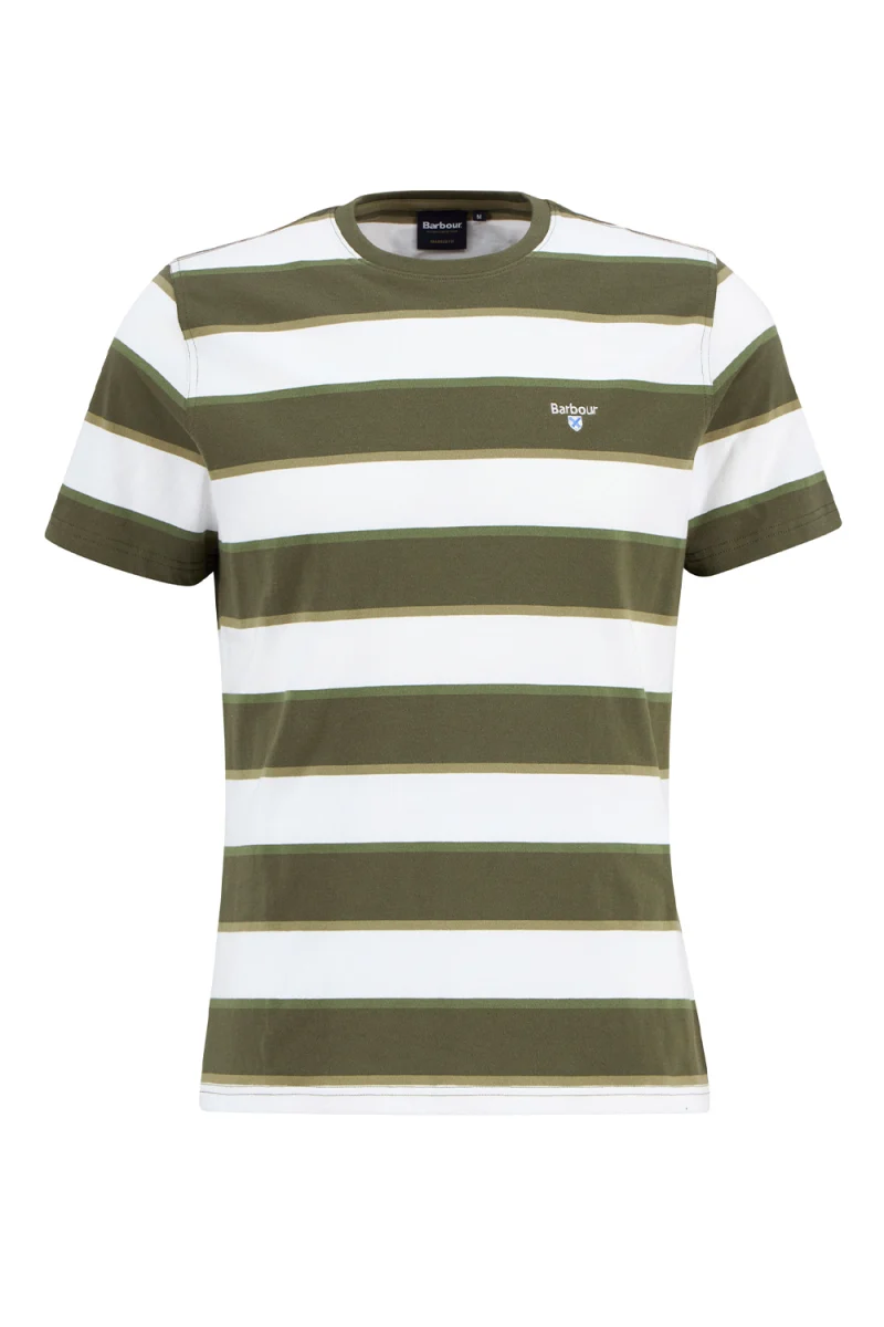 T-Shirt Meldon Stripe MTS1564 ol51 olive