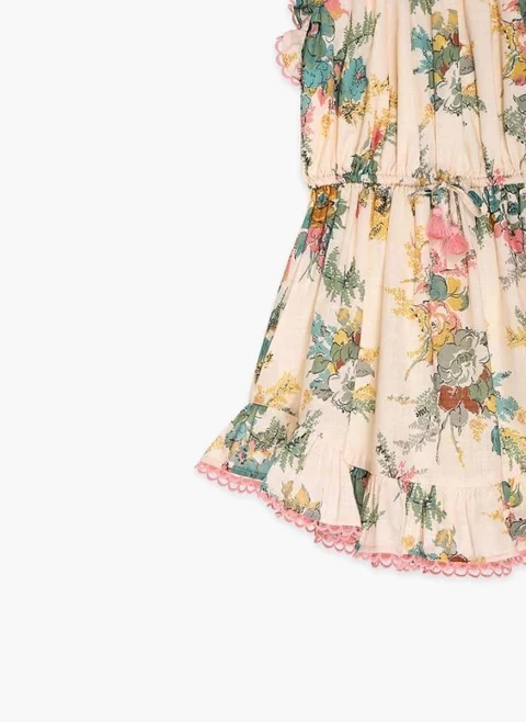 Рокля 'Honey Peony Floral' Zimmermann Kids — снимка 3