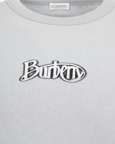 Logo Sweatshirt in Grey — снимка 3