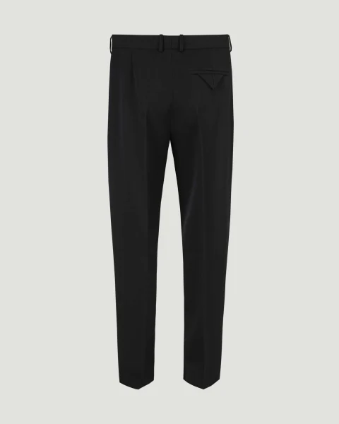 Wool Grain de Poudre Trousers — снимка 3