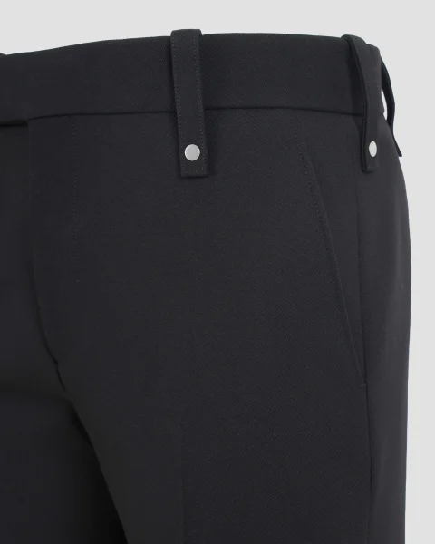 Straight-Leg Wool Trousers — снимка 4