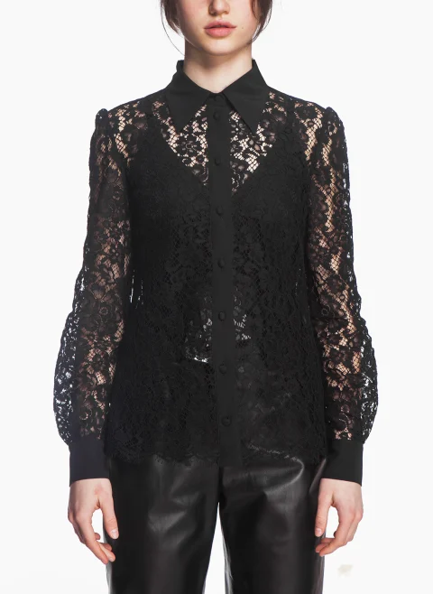 Дантелена риза Dolce&Gabbana — снимка 6