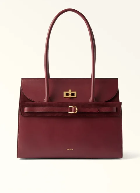 Чанта 'Tote' Furla Greta Red Apple L