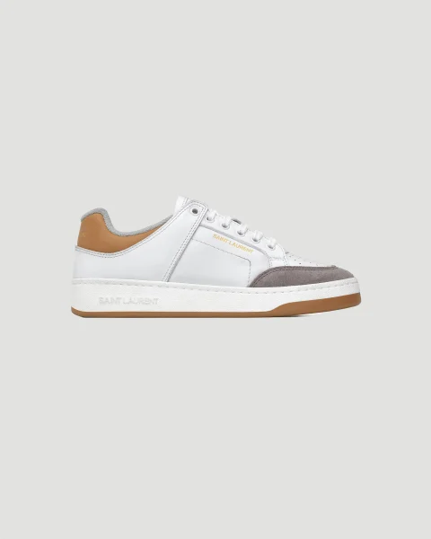 SL/61 Sneakers in Smooth Leather and Suede
