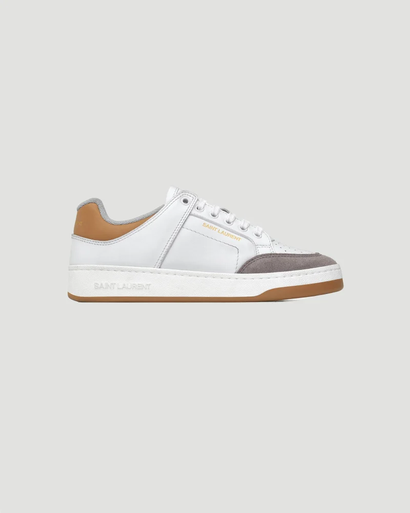 SL/61 Sneakers in Smooth Leather and Suede