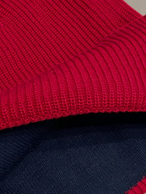 ЧЕРВЕНА ШАПКА ОТ МОХЕР Woolen beanie red — снимка 3