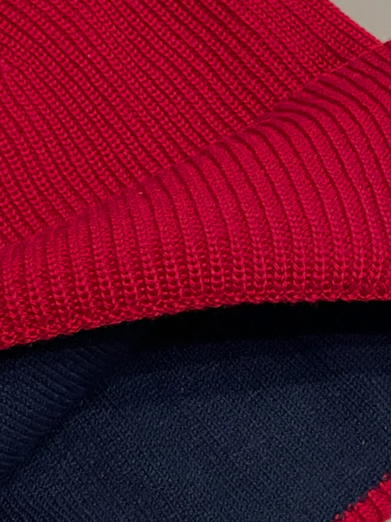 ЧЕРВЕНА ШАПКА ОТ МОХЕР Woolen beanie red — снимка 3
