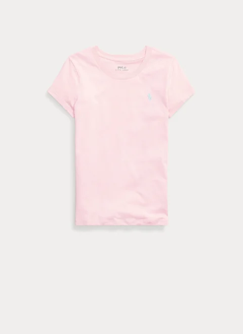 Тишърт с бродерия Ralph Lauren Kids 7-14 — снимка 4