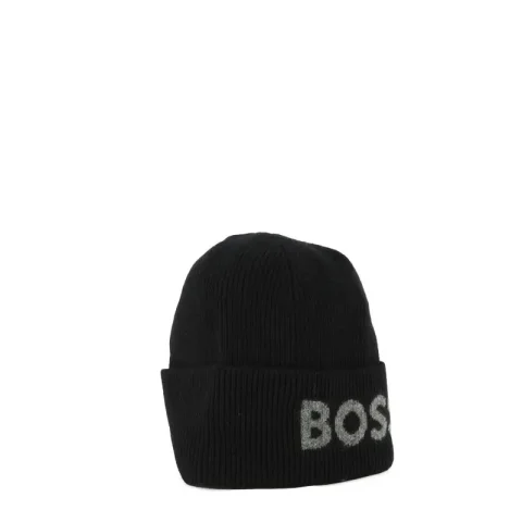 Шапки BOSS – 50548777 ELIOS HAT BLACK — снимка 2