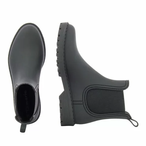 Дамски Гумени Боти TAMARIS – 1-1-25359-21 BLACK — снимка 5