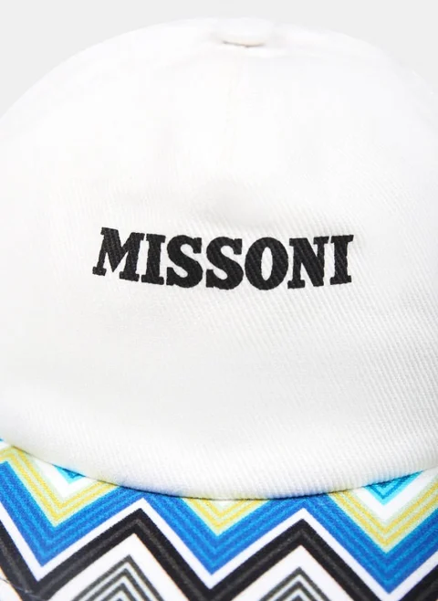 Шапка с принт 'Zig-Zag' Missoni Kids — снимка 2