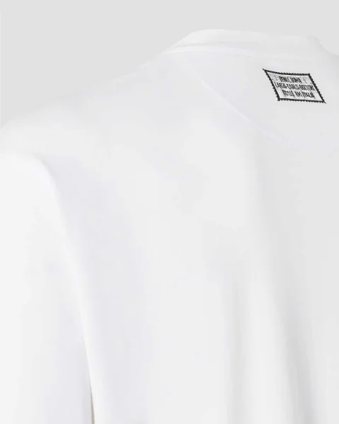 T-Shirt with FF Postcards Logo in White — снимка 3